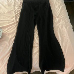 Black Flare Trousers